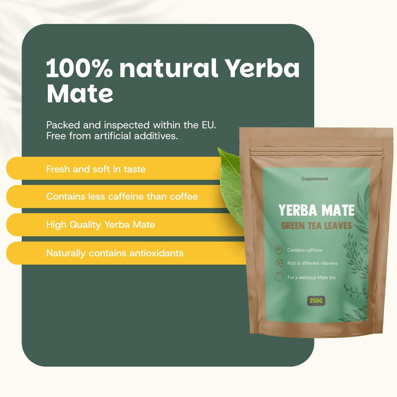 Yerba Mate tea goyu supplement superfood