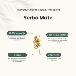 Yerba Mate thee goyu supplement superfood