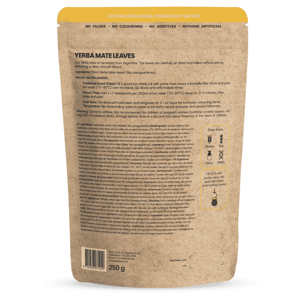 Yerba Mate thee goyu supplement superfood