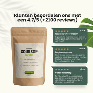 Soursop Extract Capsules 500mg