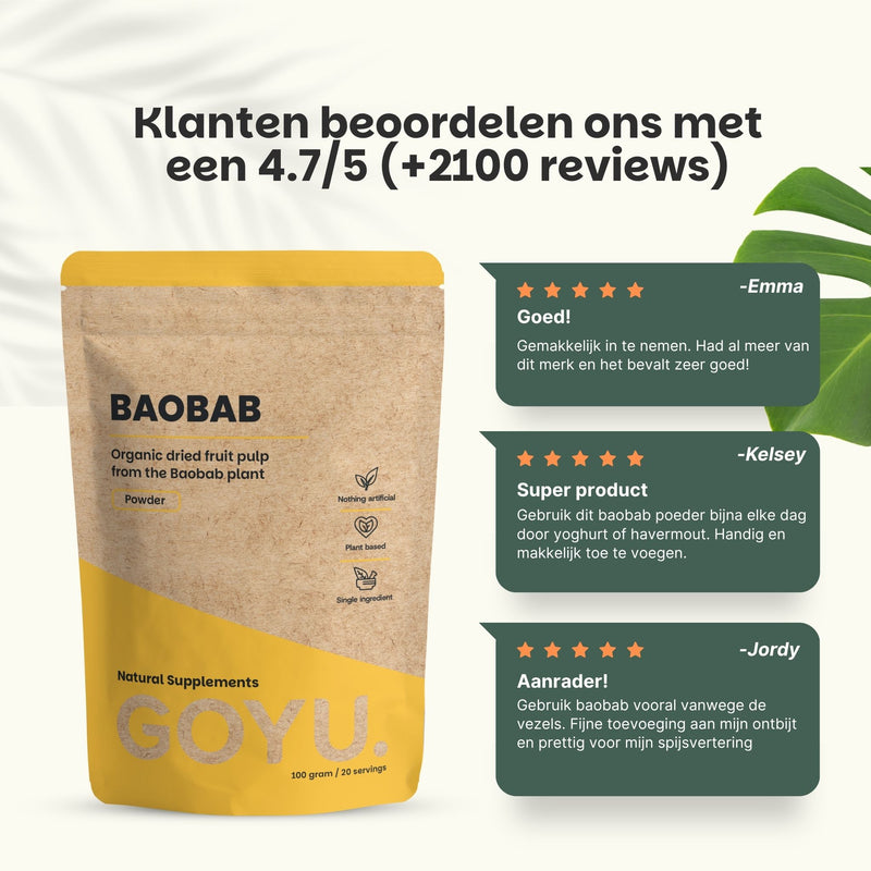 Baobab Poeder Biologisch