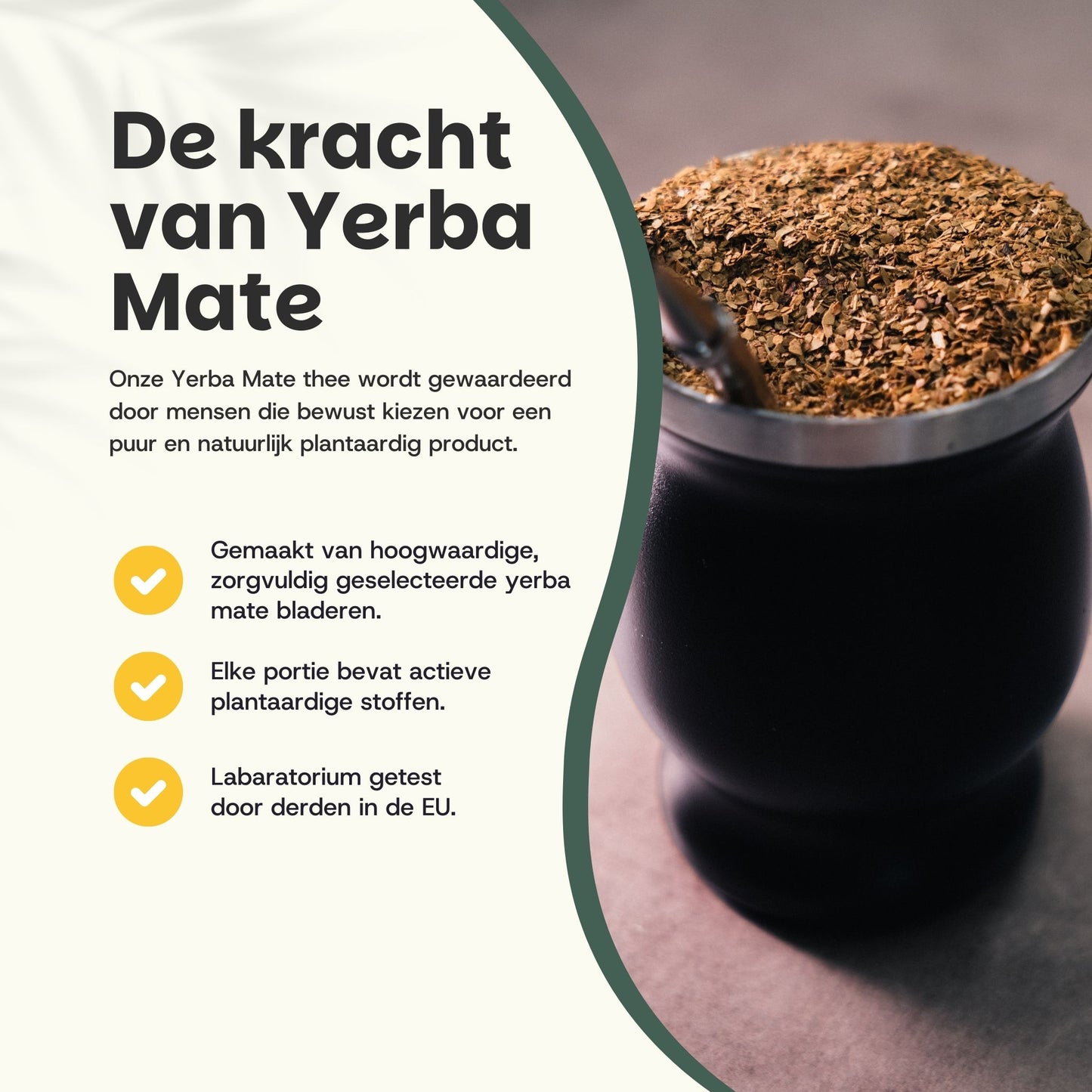 Yerba Mate Tee Set mit Bombilla