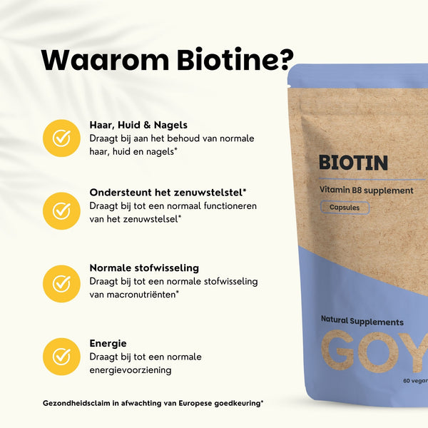 Biotine spirulina en chlorella MSM Astaxanthine capsules GOYU