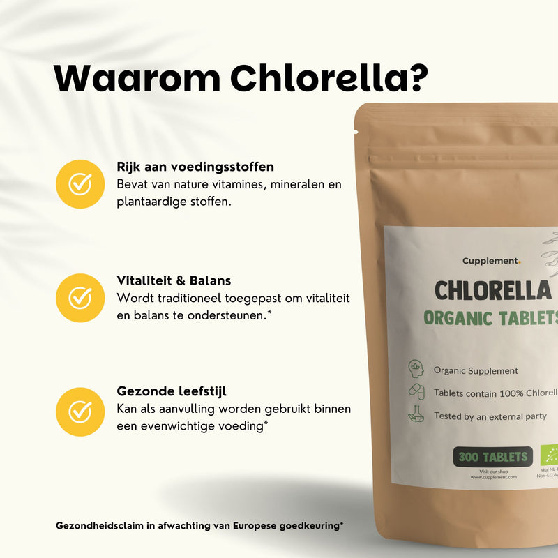 Chlorella Tabletten 500 mg Biologisch