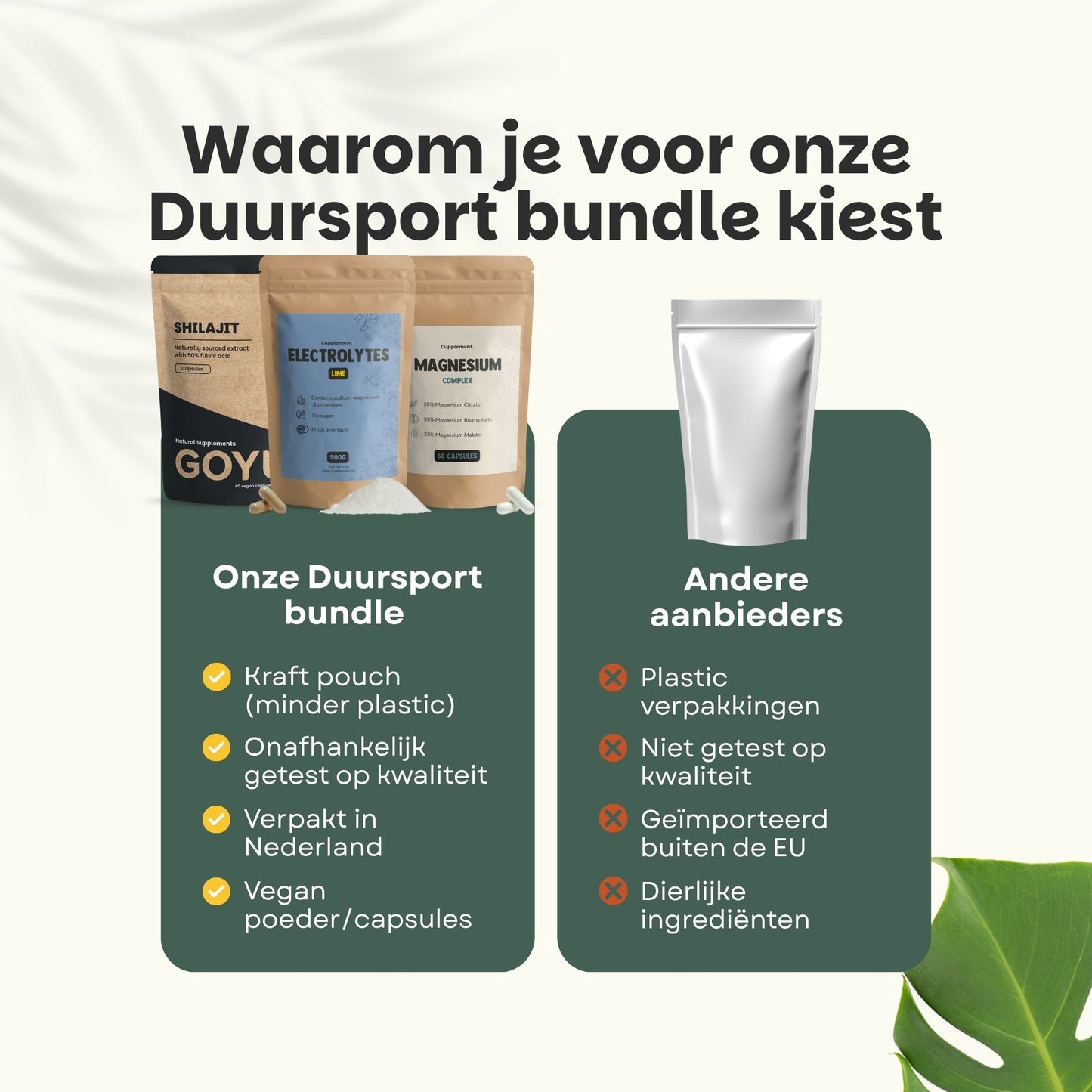 Natürliches Ausdauer-Paket